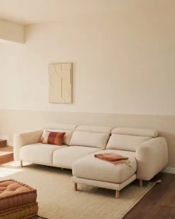 Seccional con Chaise Longue a la Derecha Singa – Crudo