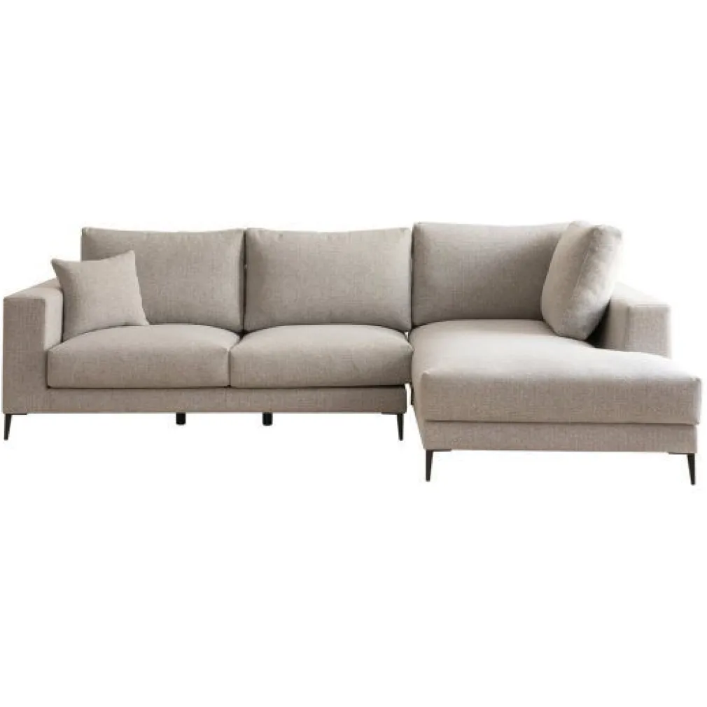 Seccional con Chaise Longue a la Derecha Tiber – Perla