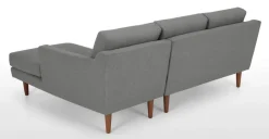 Seccional con Chaise Longue a la Derecha Walker – Gris