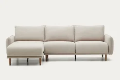 Seccional con Chaise Longue a la Izquierda Carlota – Beige