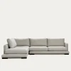 Seccional con Chaise Longue a la Izquierda Crate – Perla