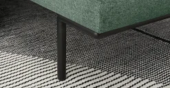 Seccional con Chaise Longue a la Izquierda Harlow – Verde