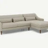 Seccional con Chaise Longue a la Izquierda Herton – Beige Cebada