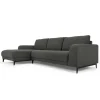 Seccional con Chaise Longue a la Izquierda Luciano – Gris Hudson