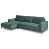 Seccional con Chaise Longue a la Izquierda Luciano – Verde