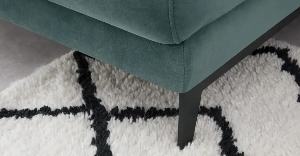 Seccional con Chaise Longue a la Izquierda Luciano – Verde