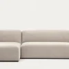 Seccional con Chaise Longue a la Izquierda Neom – Beige