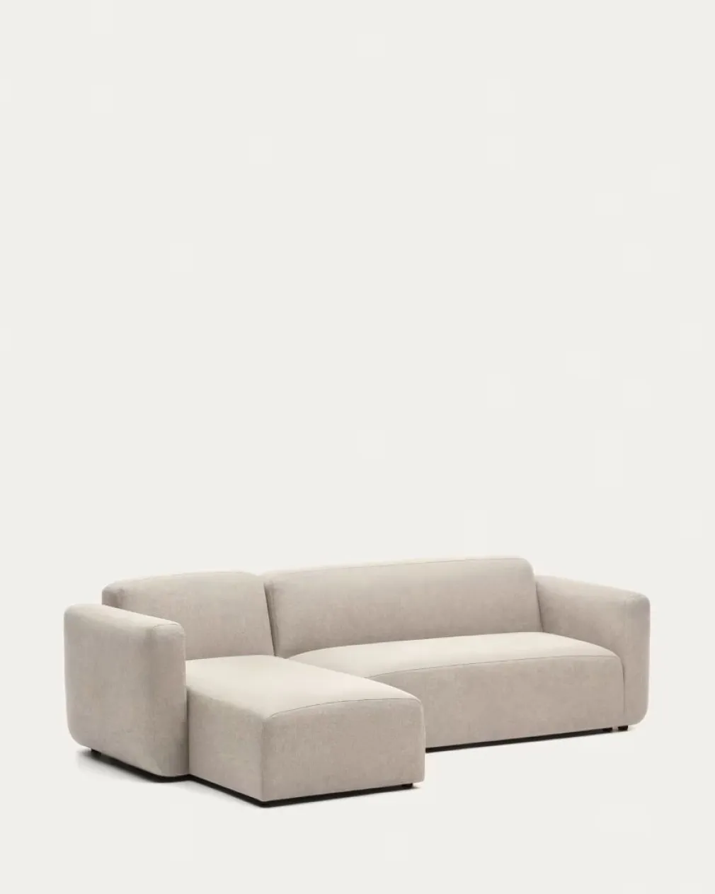 Seccional con Chaise Longue a la Izquierda Neom – Beige