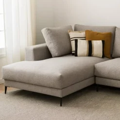Seccional con Chaise Longue a la Izquierda Tiber – Perla