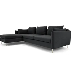 Seccional con Chaise Longue a la Izquierda Vento – Gris Sterling