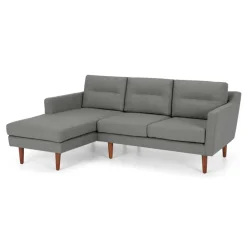 Seccional con Chaise Longue a la Izquierda Walker – Gris