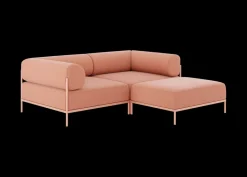 Seccional 2 Cuerpos con Chaise Longue a la Derecha Noah