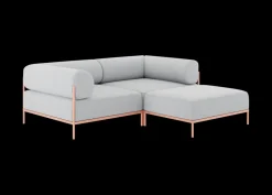Seccional 2 Cuerpos con Chaise Longue a la Derecha Noah