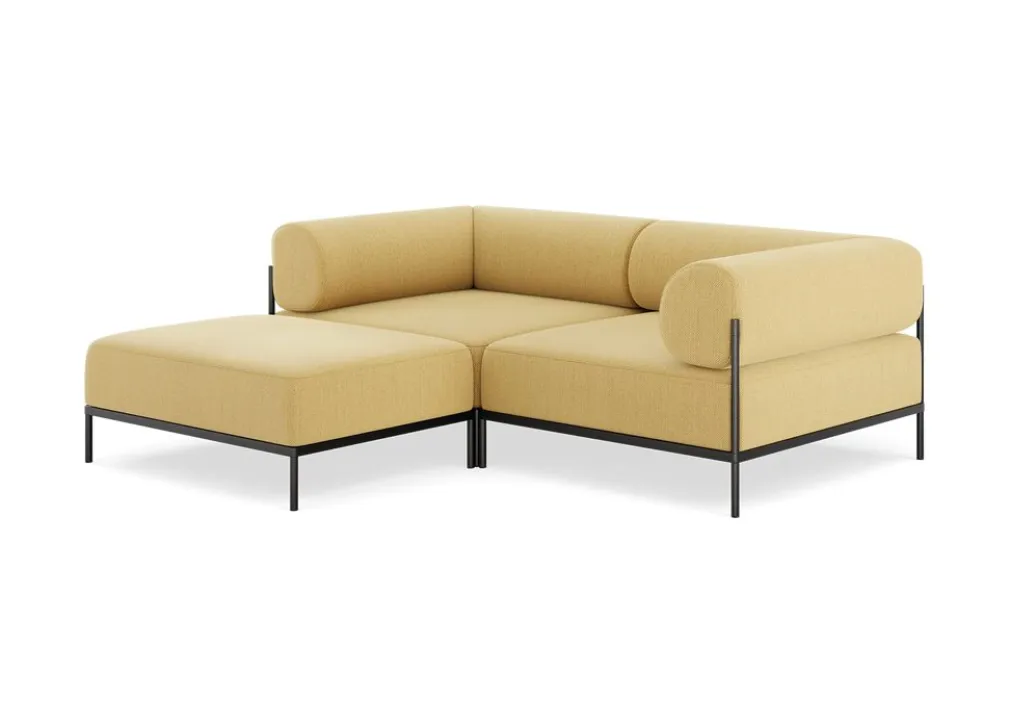 Seccional 2 Cuerpos con Chaise Longue a la Izquierda Noah
