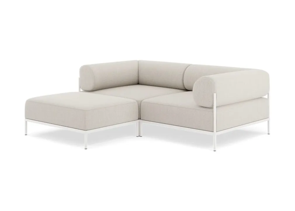 Seccional 2 Cuerpos con Chaise Longue a la Izquierda Noah
