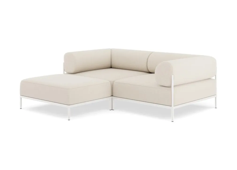 Seccional 2 Cuerpos con Chaise Longue a la Izquierda Noah