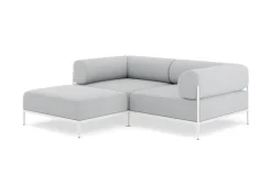 Seccional 2 Cuerpos con Chaise Longue a la Izquierda Noah