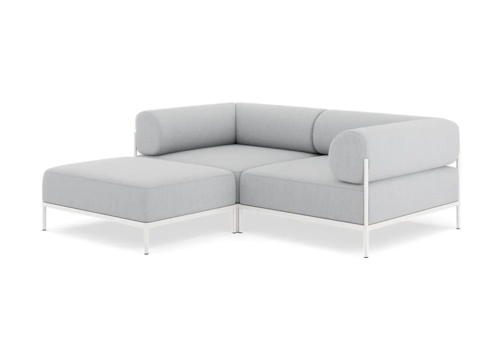 Seccional 2 Cuerpos con Chaise Longue a la Izquierda Noah