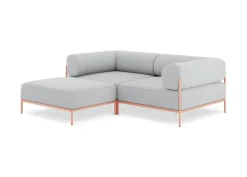 Seccional 2 Cuerpos con Chaise Longue a la Izquierda Noah