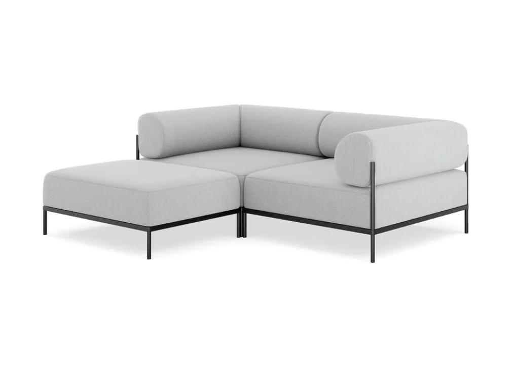 Seccional 2 Cuerpos con Chaise Longue a la Izquierda Noah