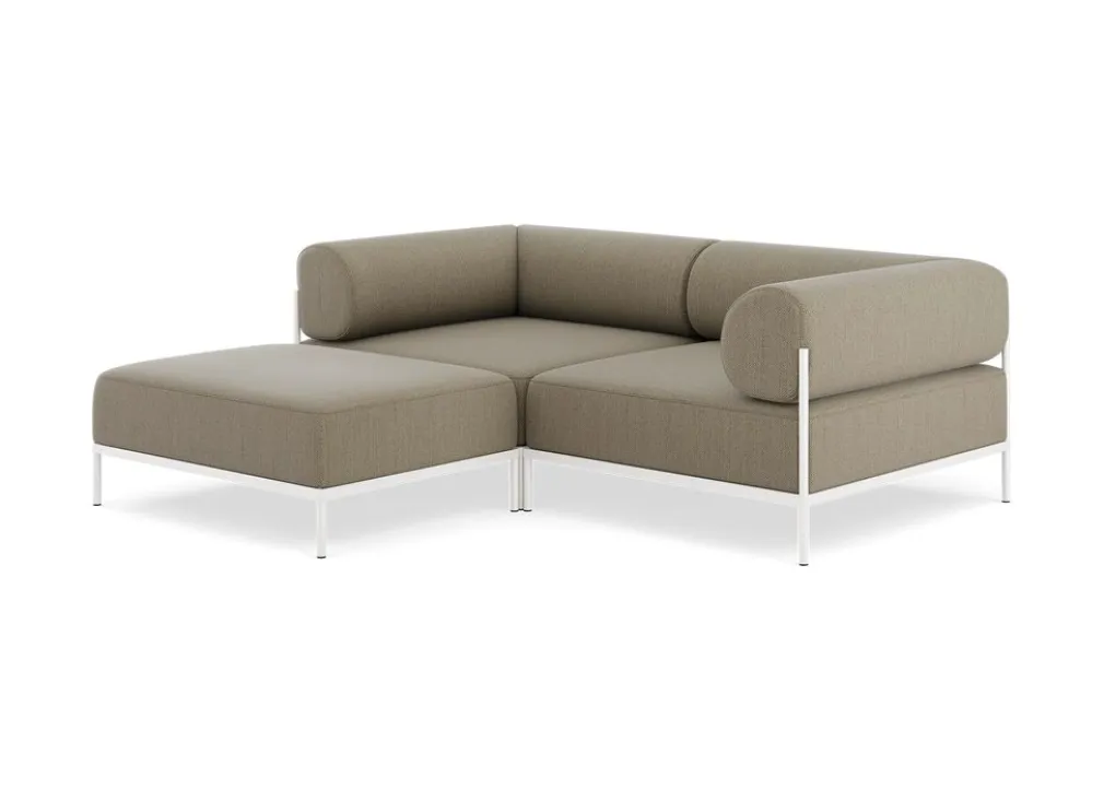 Seccional 2 Cuerpos con Chaise Longue a la Izquierda Noah