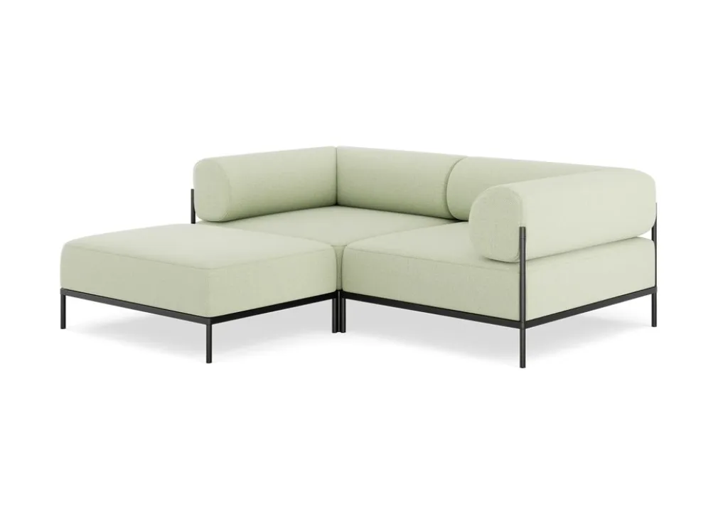 Seccional 2 Cuerpos con Chaise Longue a la Izquierda Noah