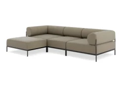 Seccional 3 Cuerpos con Chaise Longue a la Izquierda Noah