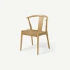 Silla de Comedor Abbon – Efecto Natural Oak