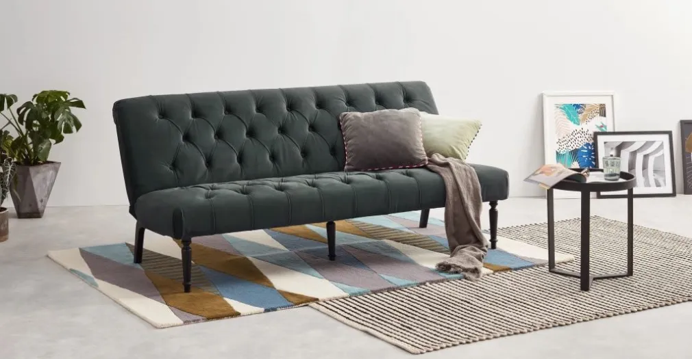 Sofá Cama Slipper – Gris Medianoche