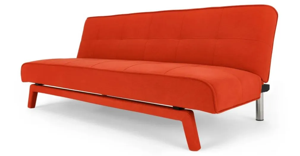 Sofá Cama Yoko – Naranja Atómico