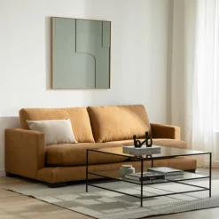 Sofá 3 Cuerpos Crate – Camel