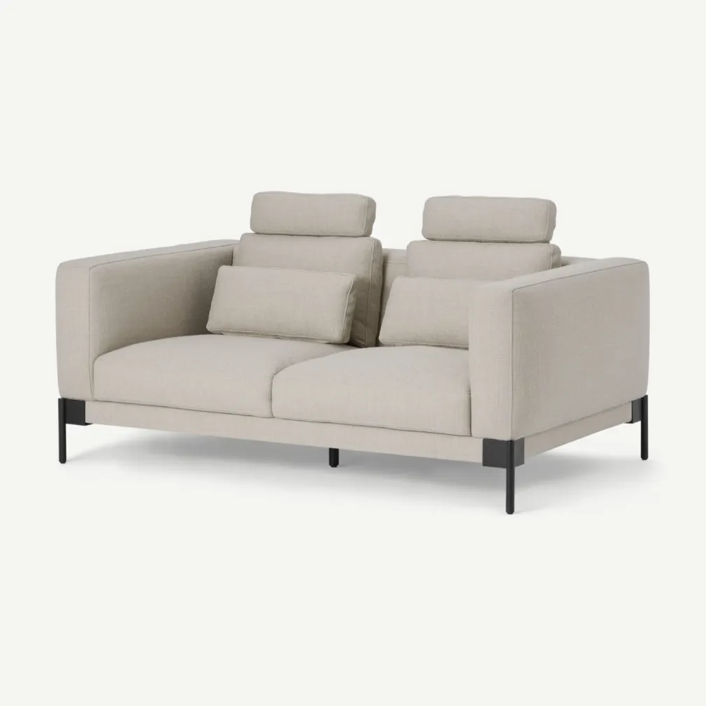 Sofá 2 Cuerpos Daxton – Oat Weave