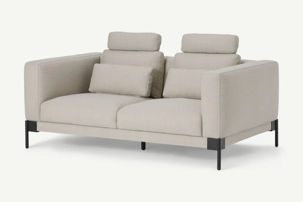 Sofá 2 Cuerpos Daxton – Oat Weave