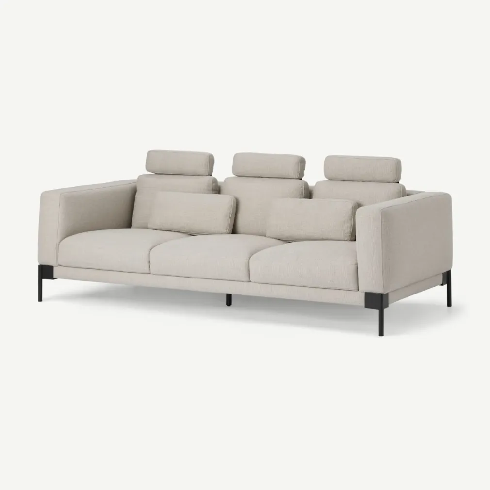 Sofá 3 Cuerpos Daxton – Oat Weave