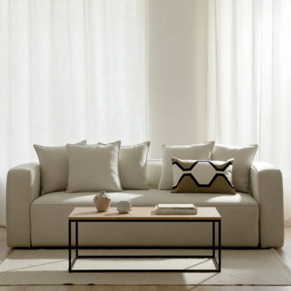 Sofá 2 Cuerpos Livorno – Beige