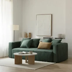 Sofá 3 Cuerpos Livorno – Verde