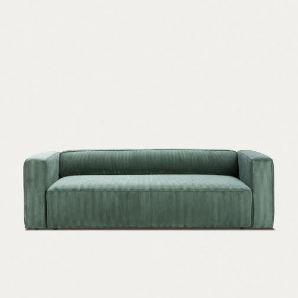 Sofá 2 Cuerpos Livorno – Verde