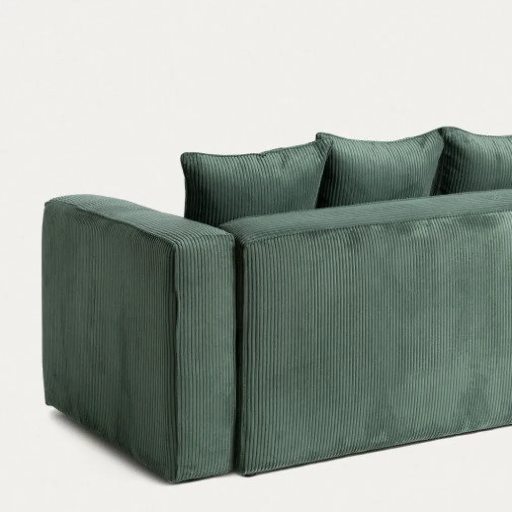 Sofá 2 Cuerpos Livorno – Verde