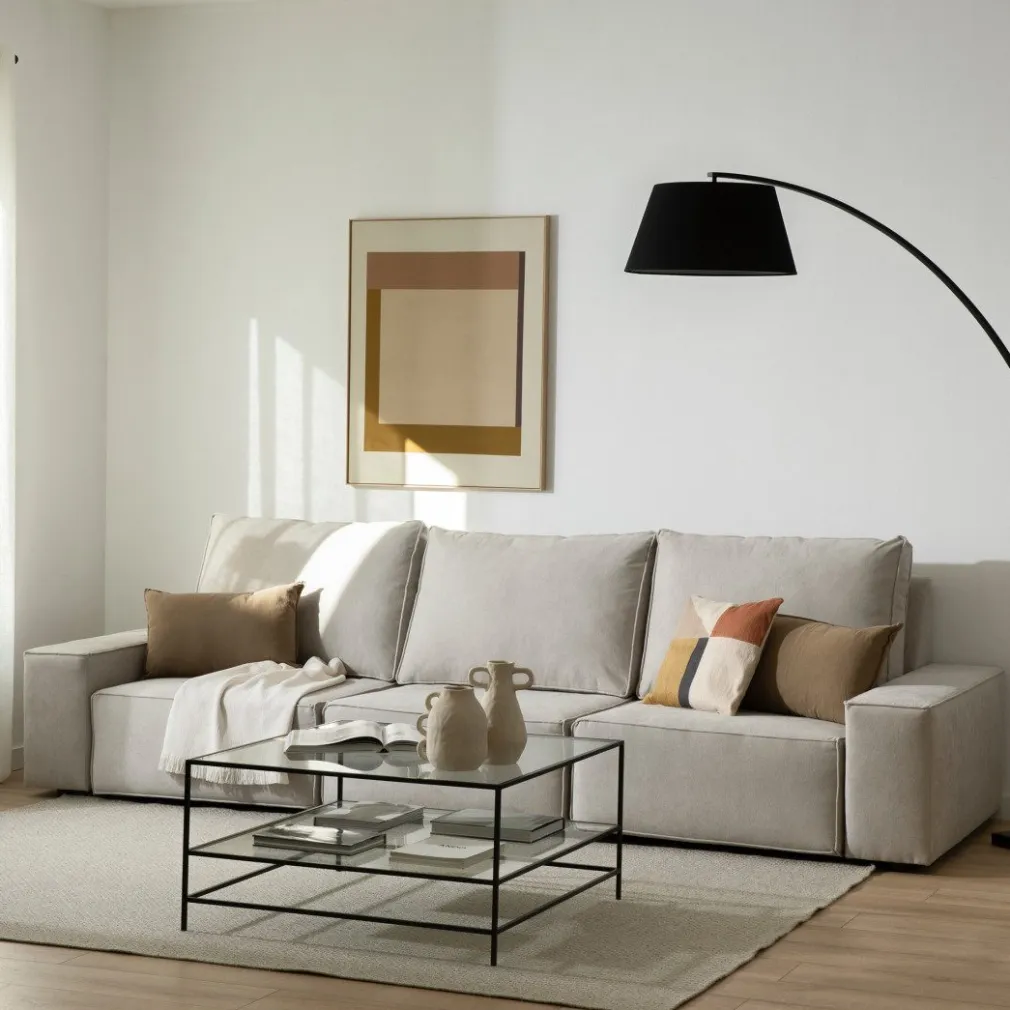 Sofá 3 Cuerpos Loft – Perla