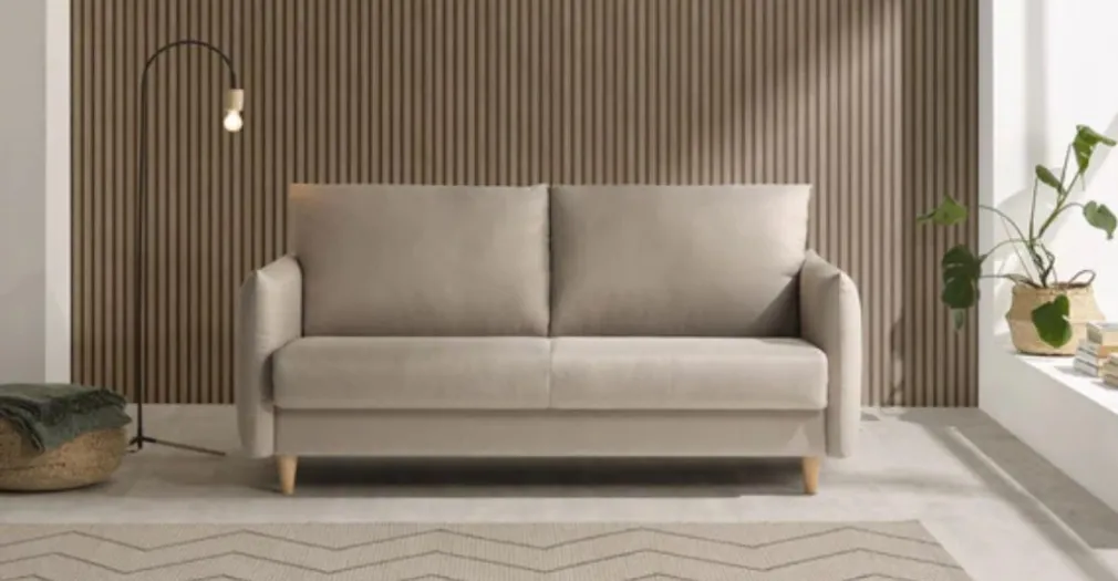 Sofá 3 Cuerpos Minimal – Beige