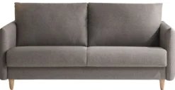 Sofá 3 Cuerpos Minimal – Gris Oscuro