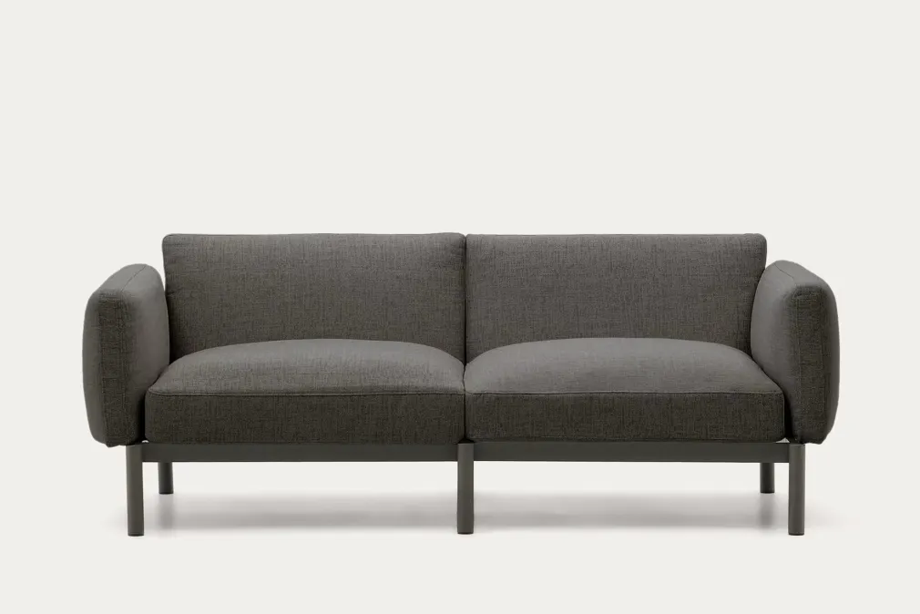 Sofá 2 Cuerpos Sorells – Gris