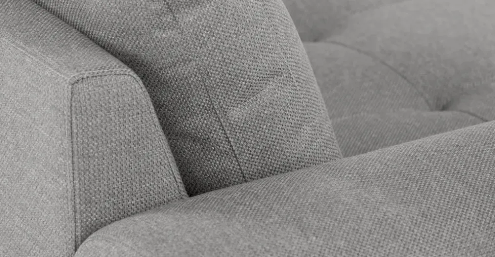 Sofá 3 cuerpos Vittorio – Gris Perla