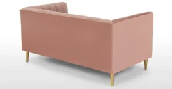 Sofá de 2 Cuerpos Amicie – Rosa