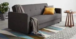 Sofá de 3 Cuerpos Anton – Gris Basalto