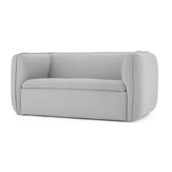 Sofá de 2 Cuerpos Berko – Gris Tiza