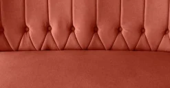 Sofá de 2 Cuerpos Charley – Naranja Retro