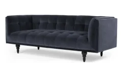 Sofá de 3 Cuerpos Connor – Azul Marino