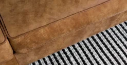 Sofá de 2 Cuerpos Dallas – Cuero Canela