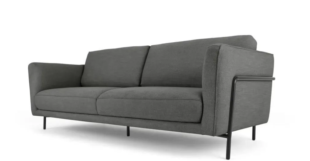 Sofá de 3 Cuerpos Everson – Gris Antracita